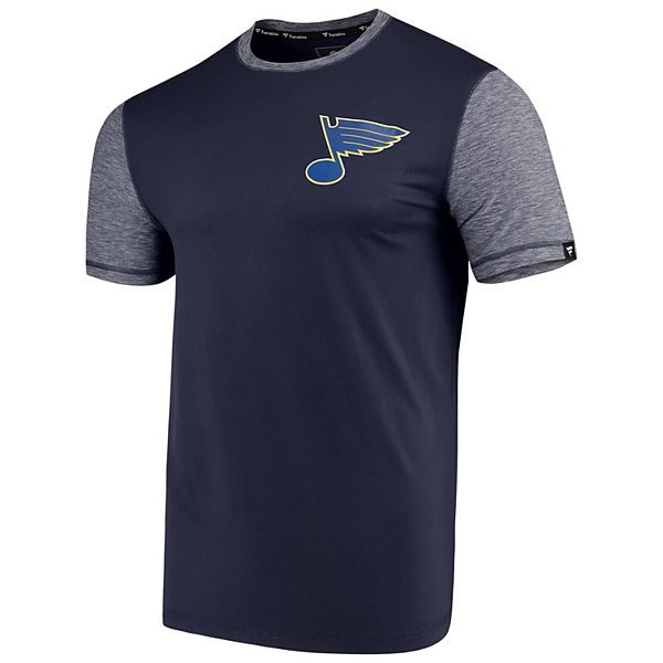 Men's Fanatics Branded Navy St. Louis Blues Made to Move Long Sleeve T-Shirt