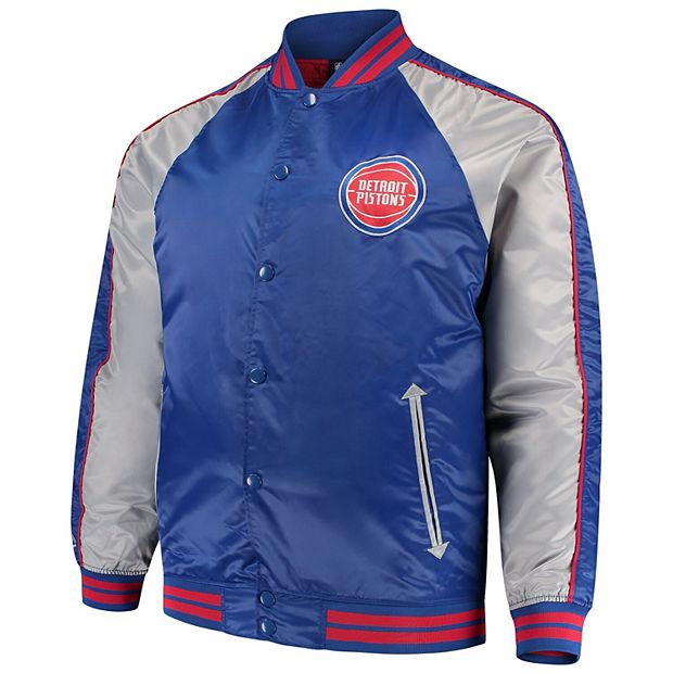 Mitchell & Ness Jacket - Detroit Pistons Deep blue, Men