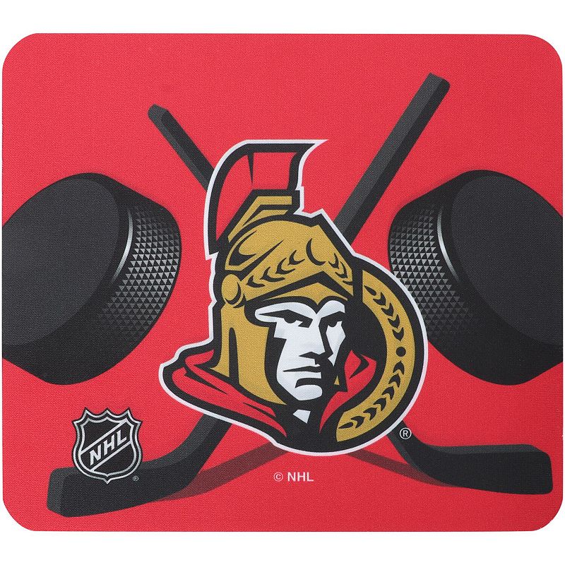 Ottawa Senators 3D Mouse Pad, Sen Red