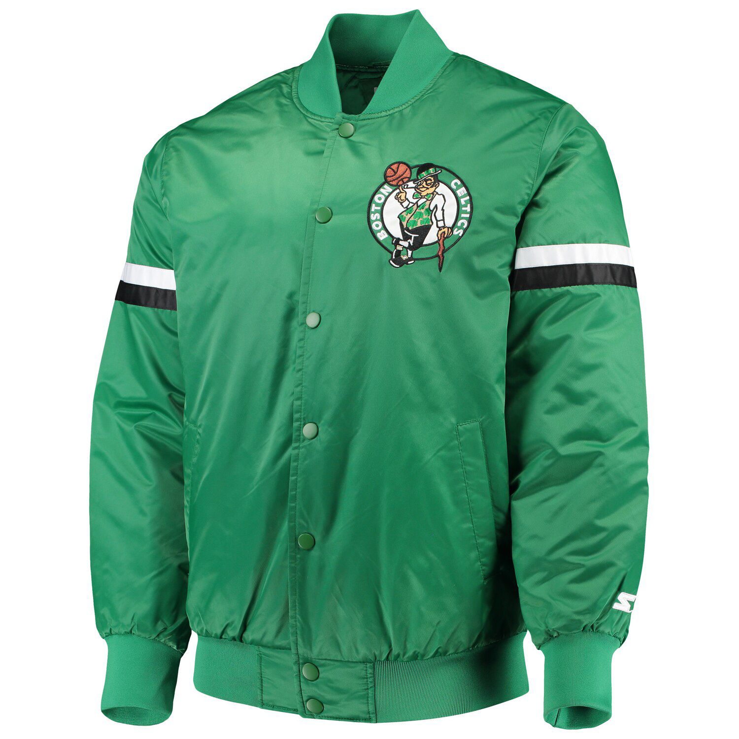 boston celtics satin jacket