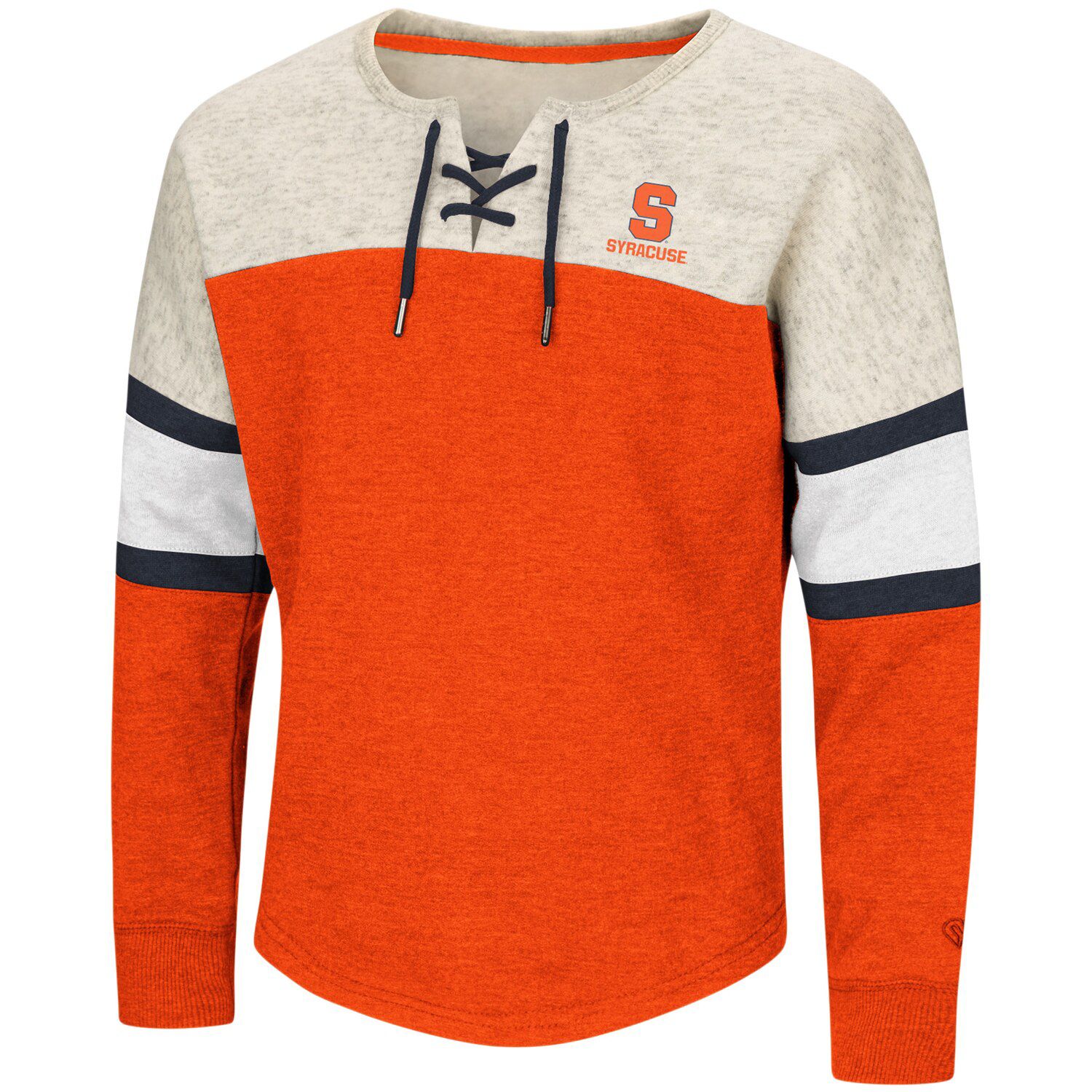 orange oversized sweatshirt