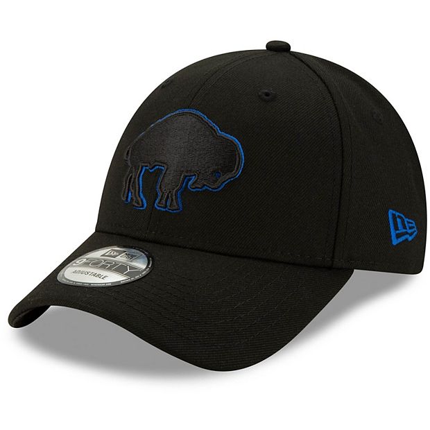 Men's New Era Black Buffalo Bills Throwback Logo Momentum 9FORTY