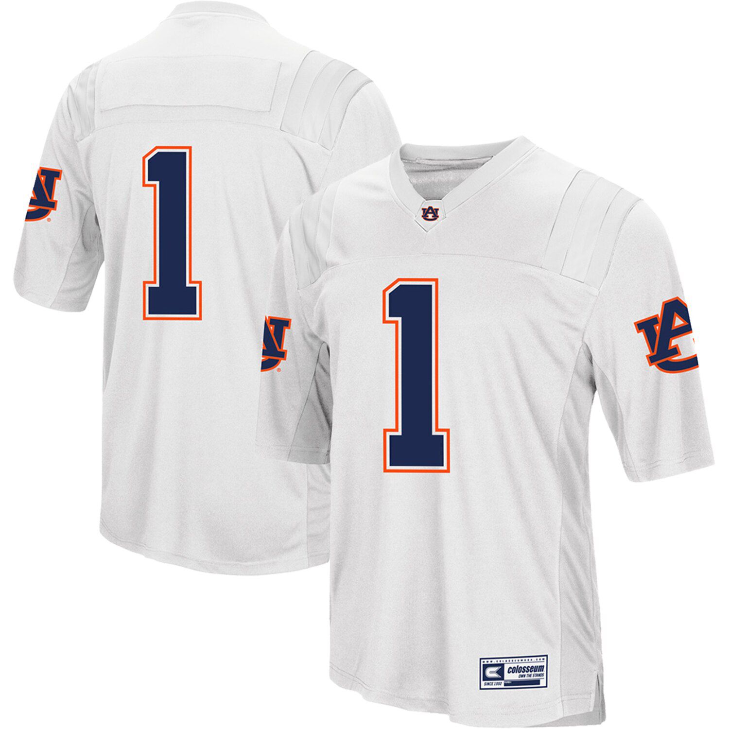 white auburn football jersey