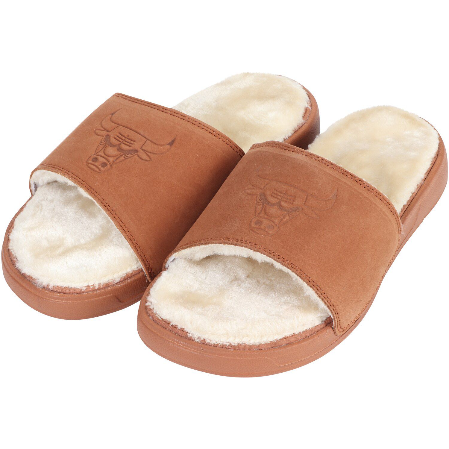 mens fluffy slides