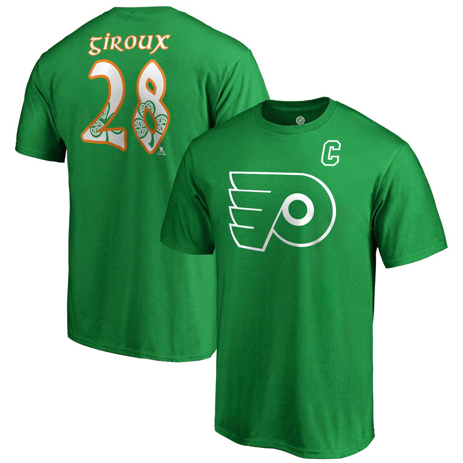 flyers st patty's day jersey