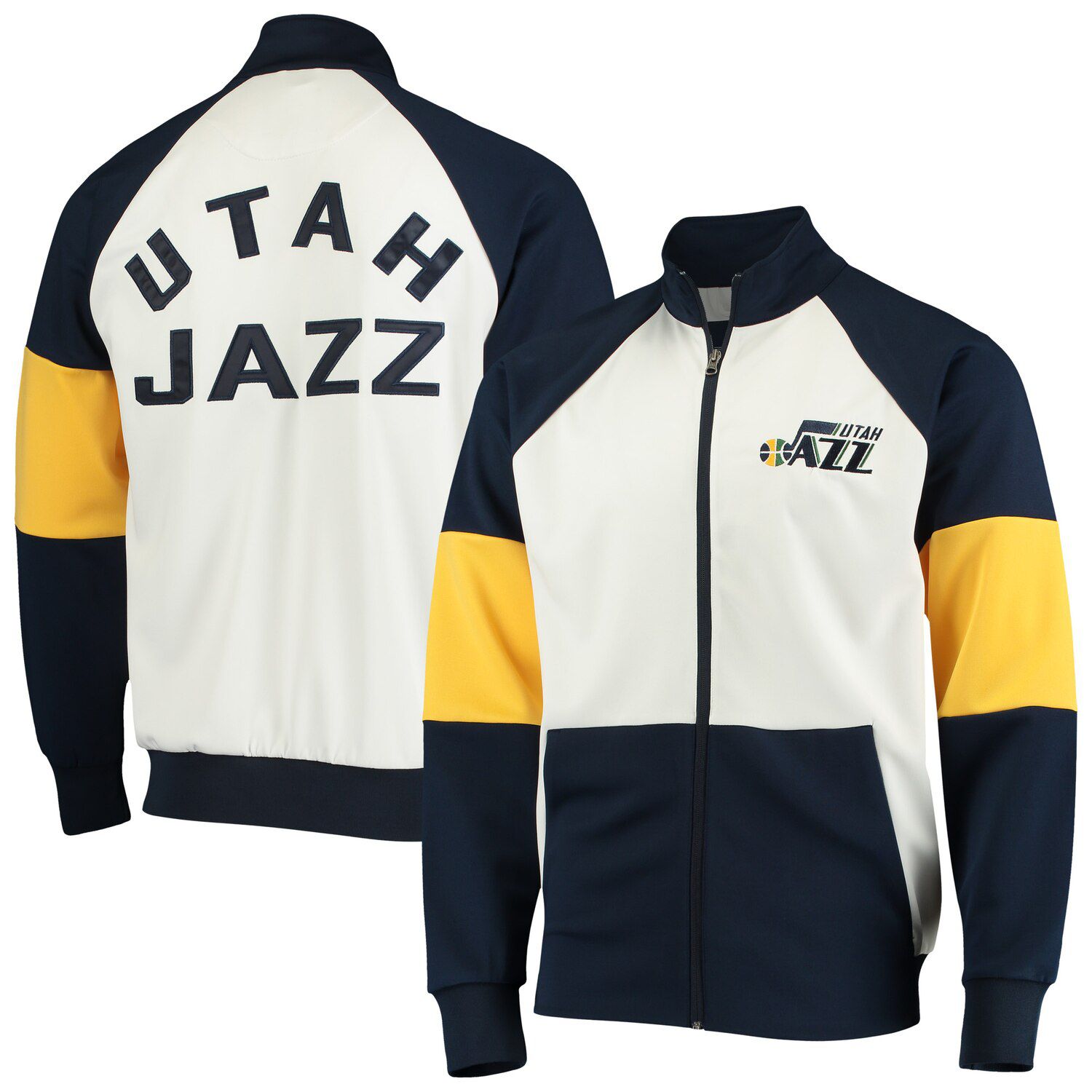 utah jazz warm up jacket