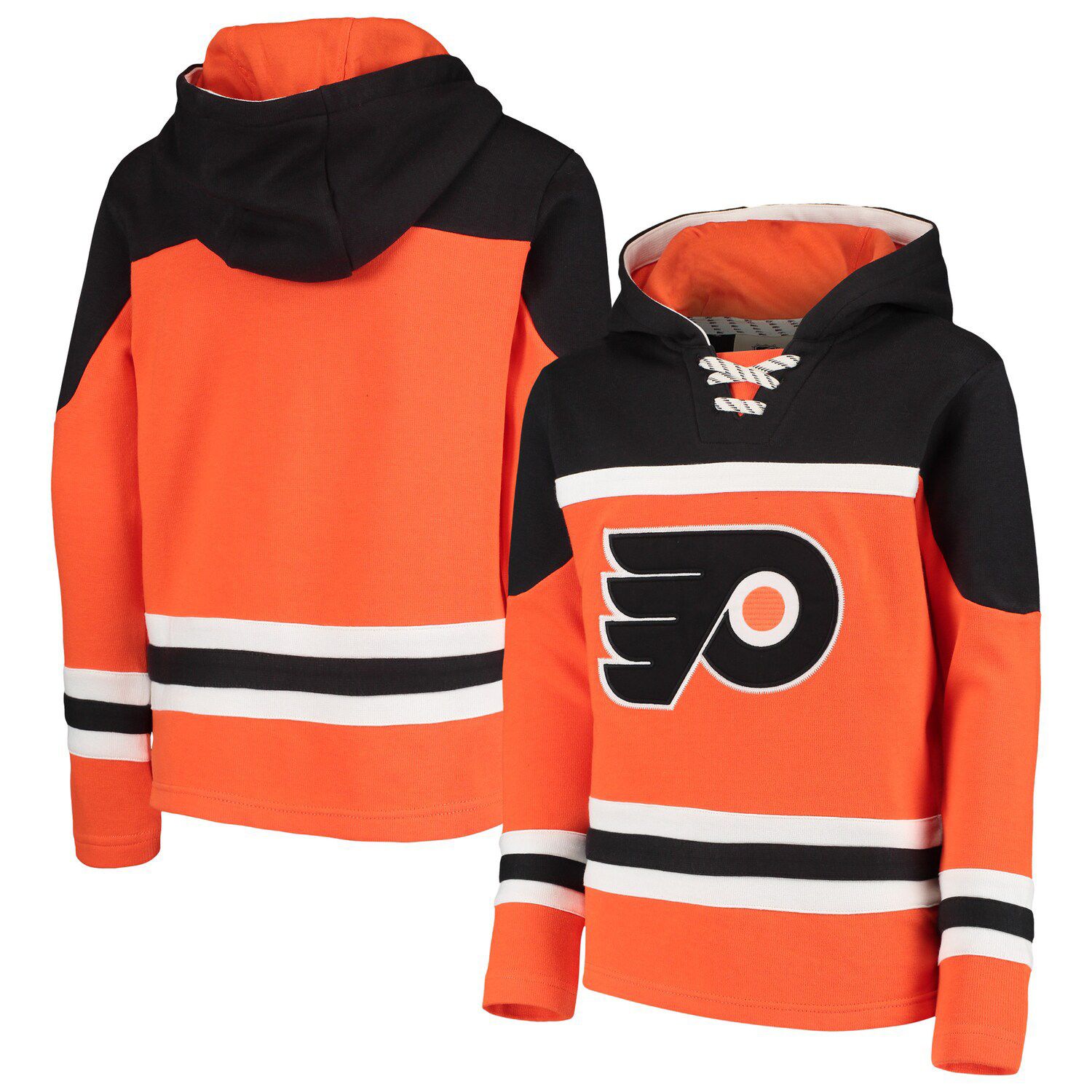 youth orange hoodie