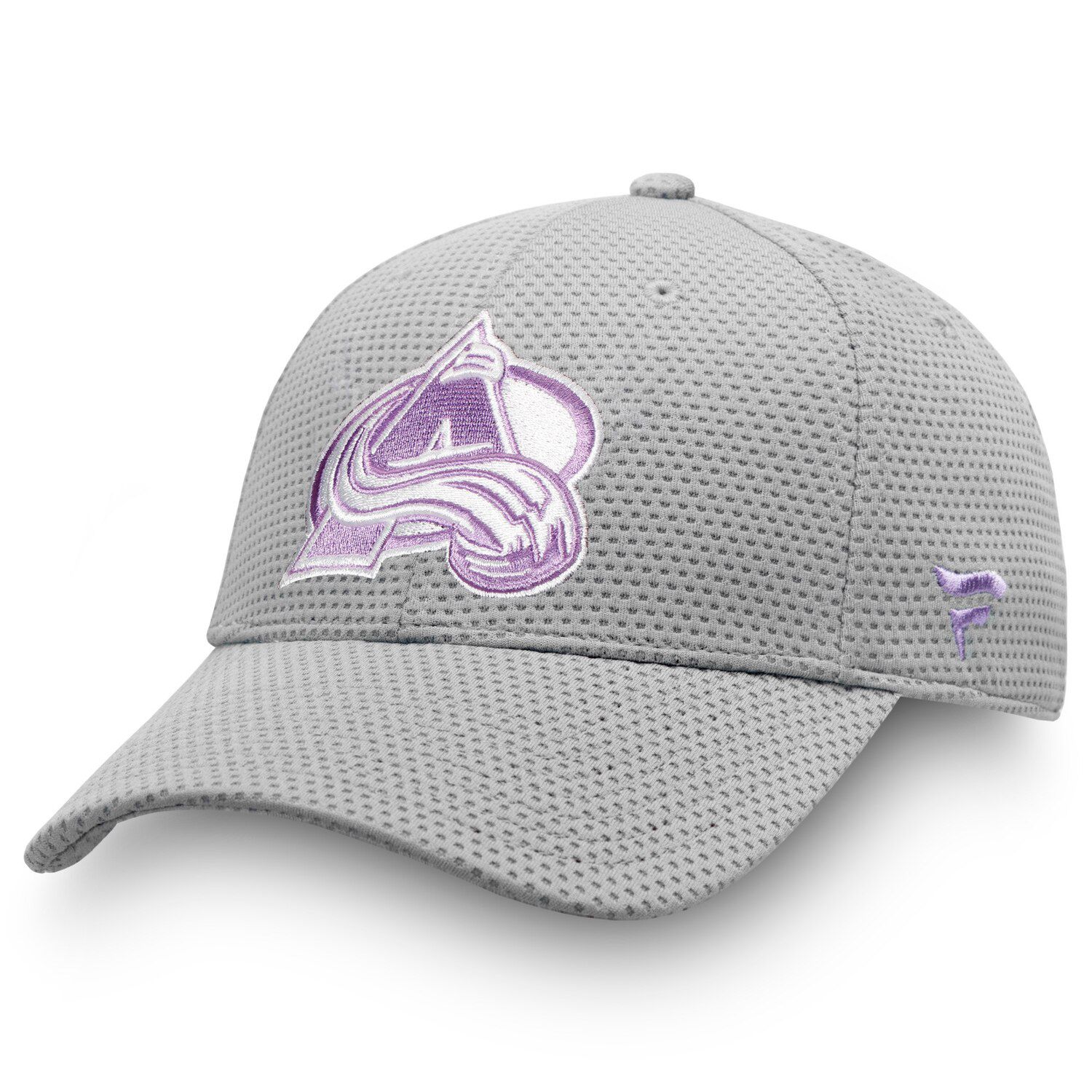 colorado avalanche hockey fights cancer hat