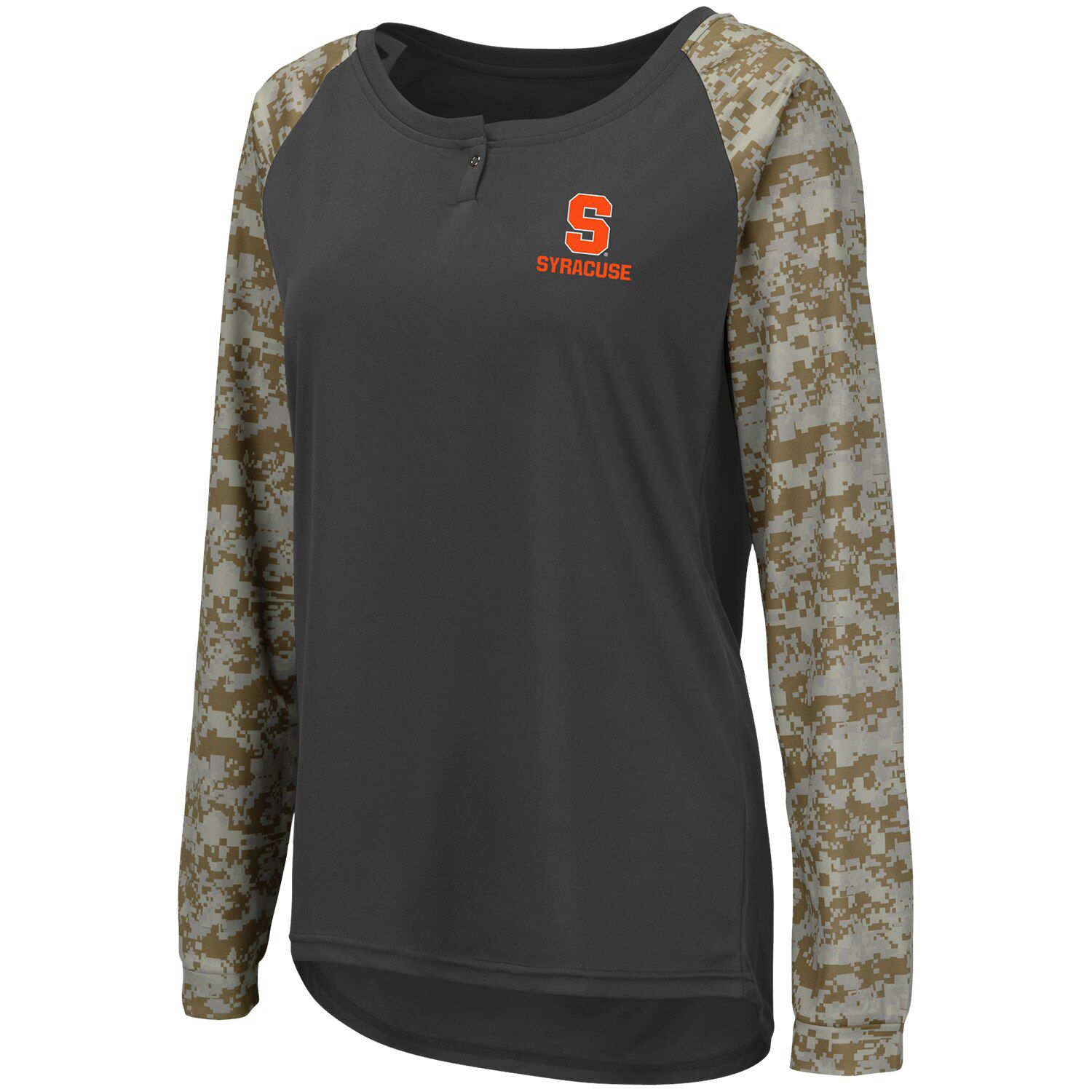 camo raglan shirt