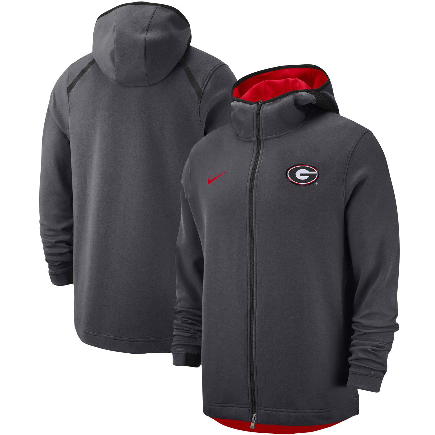 georgia bulldogs zip up hoodie