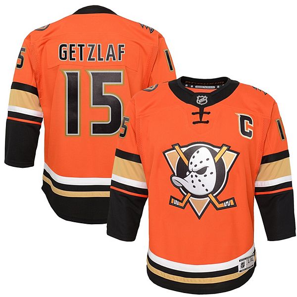 Reebok NHL Youth (8-20) Anaheim Ducks Ryan Getzlaf #15 Short Sleeve T- –  Fanletic