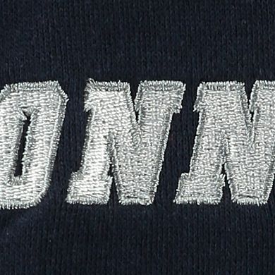 Women's Stadium Athletic Navy UConn Huskies Big Logo Pullover Hoodie