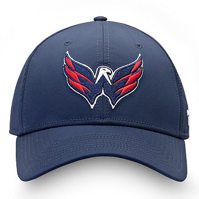 Men's Fanatics Branded Navy Washington Capitals Core Elevated Speed Flex Hat