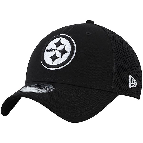 Pittsburgh Steelers New Era Neo 39THIRTY Flex Hat - White