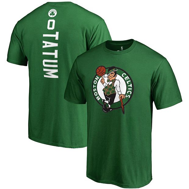 Jayson Tatum Youth Green Boston Celtics Kelly Backer T-Shirt - Celtics Store