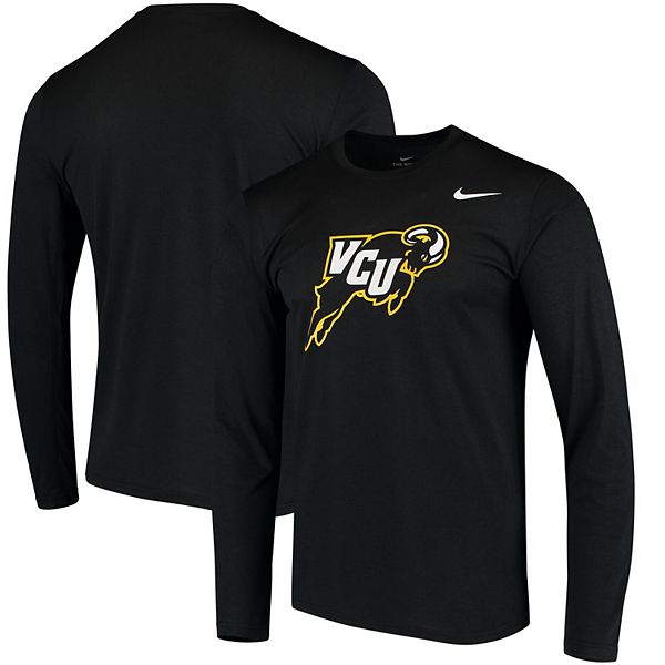 VCU Rams Nike Dri-Fit Long Sleeve Shirt Women's White/Gray New S