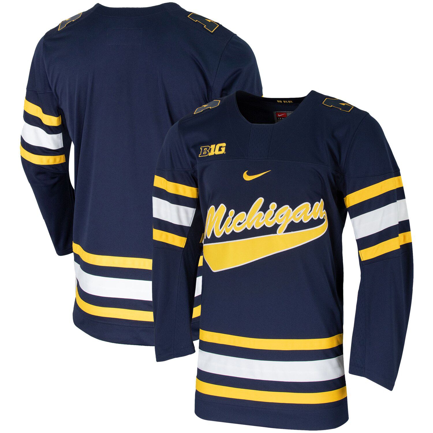 michigan wolverines hockey jersey