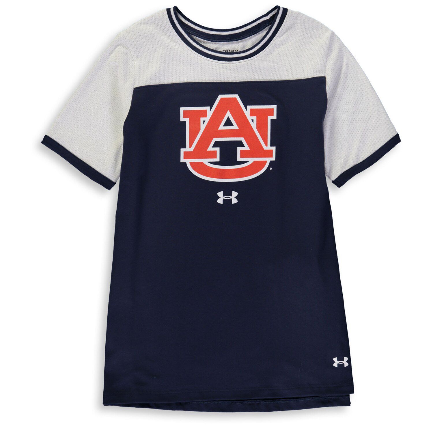 under armour red white and blue shirt