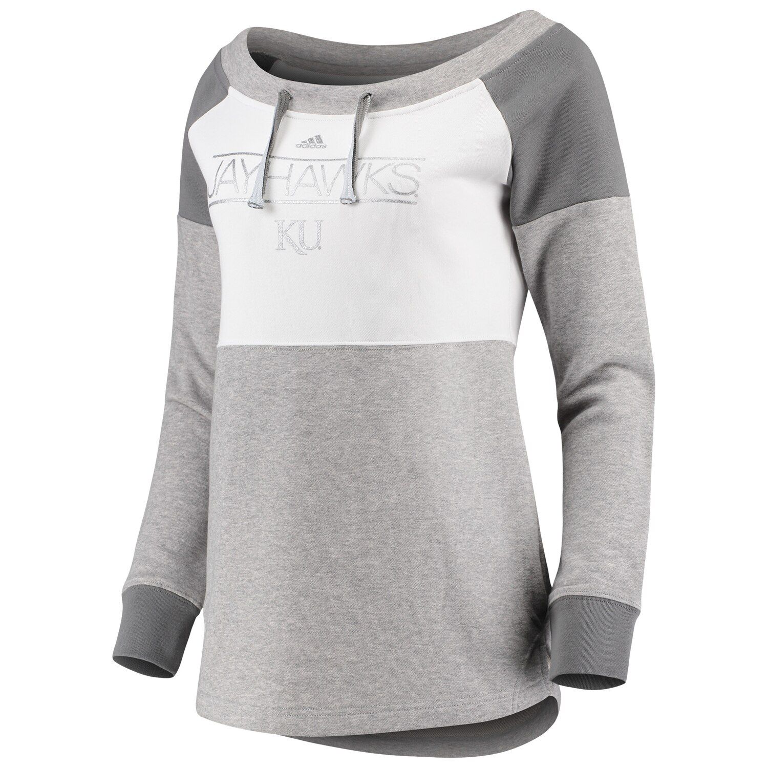 womens adidas white sweatshirt