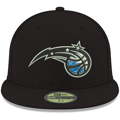 Men's New Era Black Orlando Magic Official Team Color 59FIFTY Fitted Hat