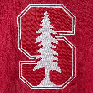 Women's Cardinal Stanford Cardinal Team Big Logo Pullover Hoodie