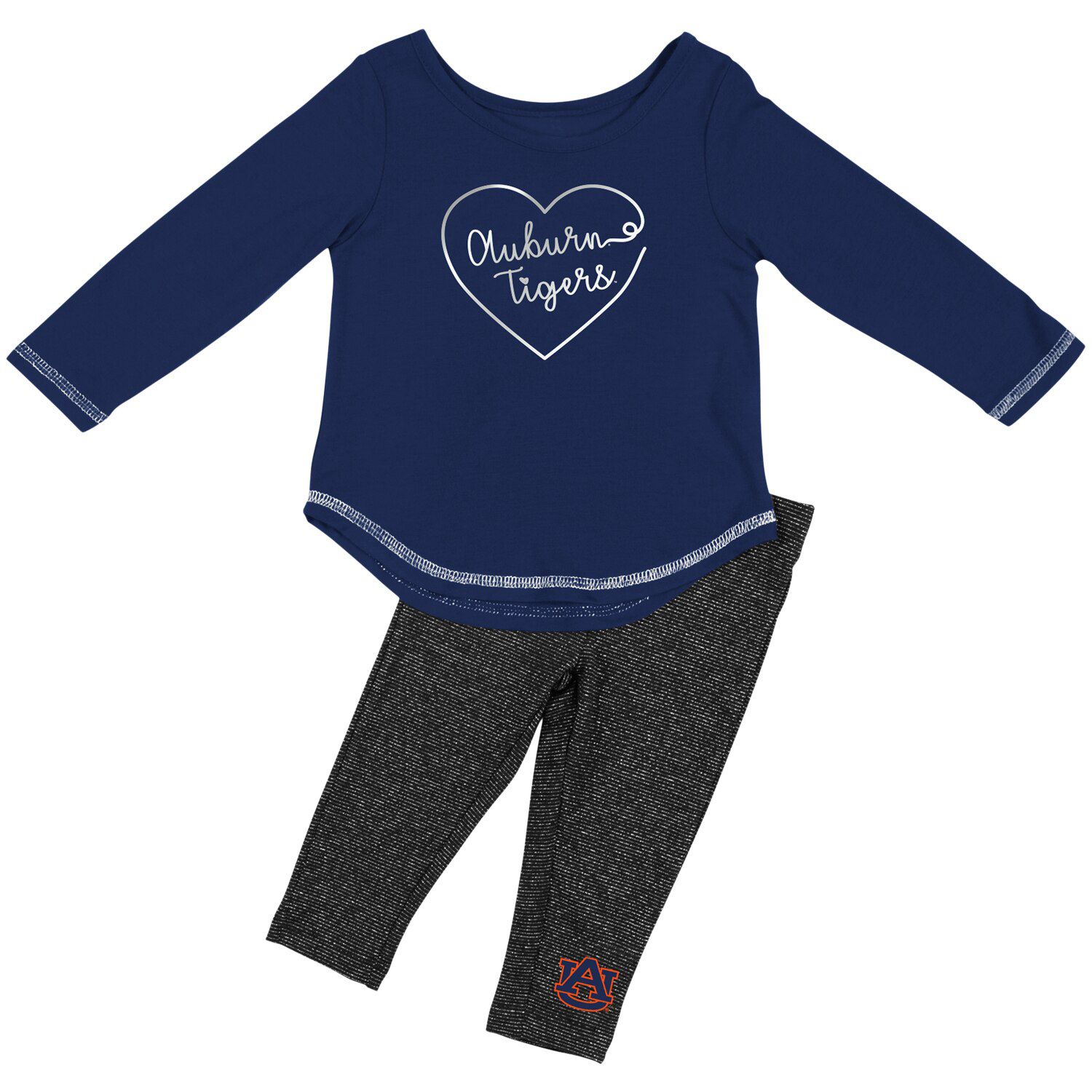 baby metallic leggings