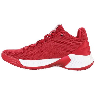Men's adidas Crimson/White Indiana Hoosiers Pro Bounce Low Training Sneaker
