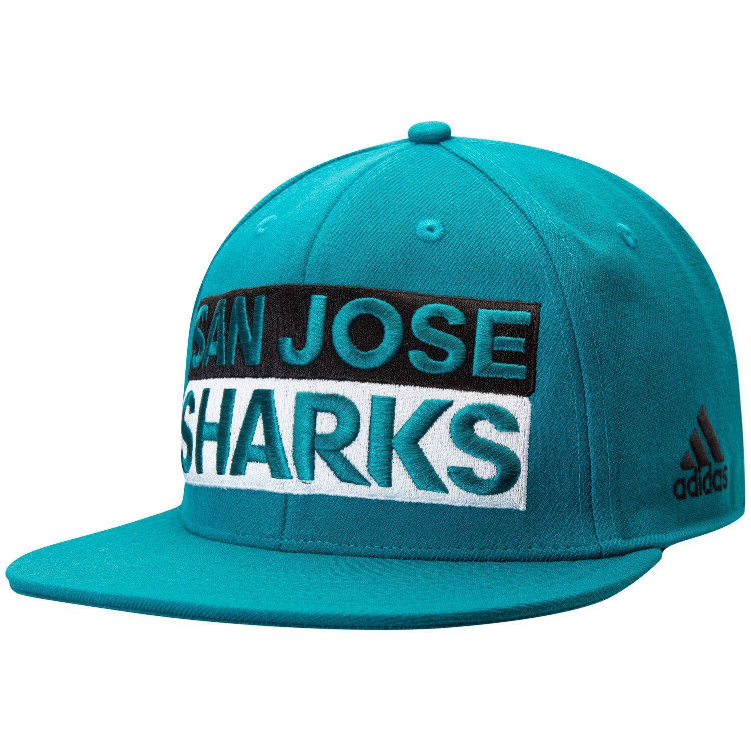 san jose sharks adidas hat