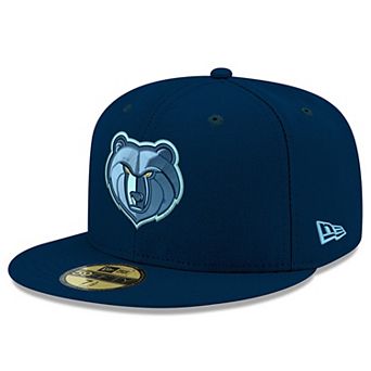 Men's New Era Blue Memphis Grizzlies New Logo Official Team Color 59FIFTY Fitted Hat