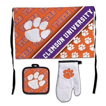 WinCraft Clemson Tigers 3 pc Barbecue Set