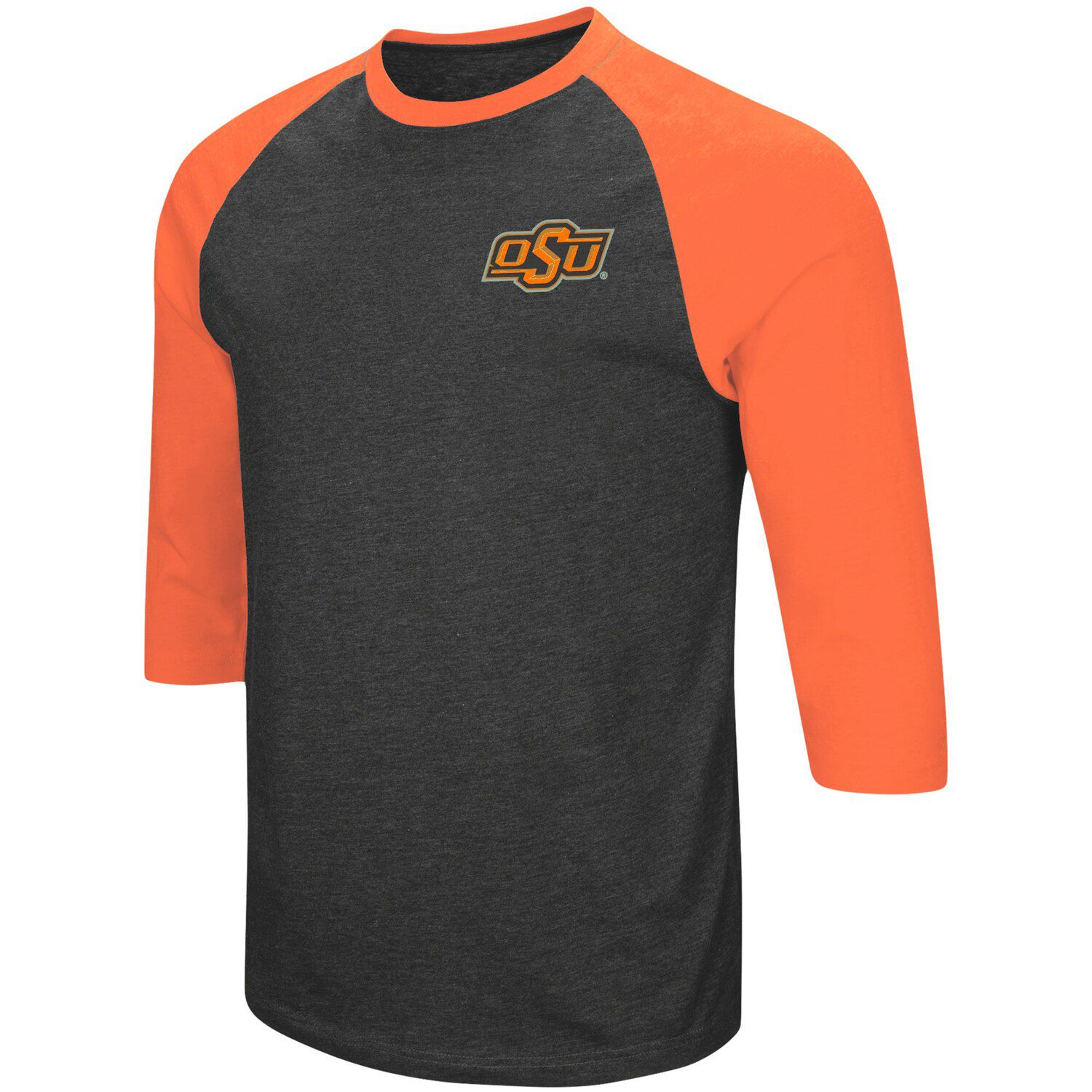 orange raglan shirt