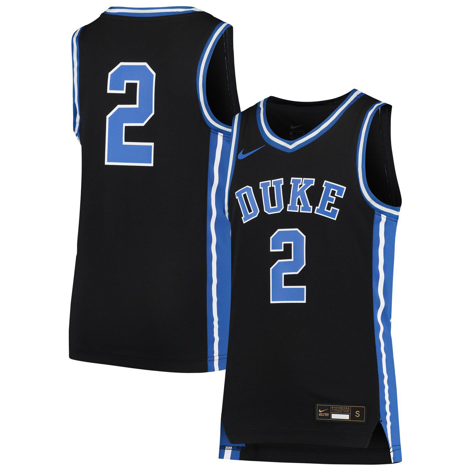 black and blue duke jersey