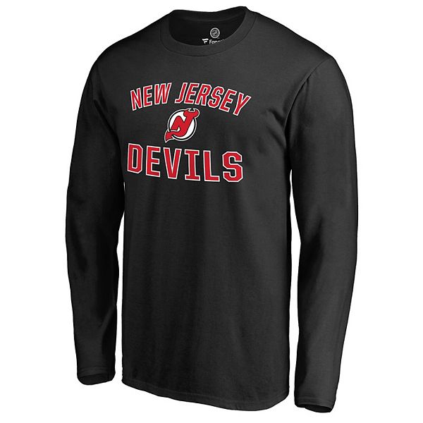 Men's Fanatics Branded Black New Jersey Devils Authentic Pro Clutch Long  Sleeve T-Shirt