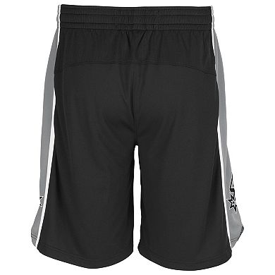 Youth San Antonio Spurs adidas Black Swingman Shorts
