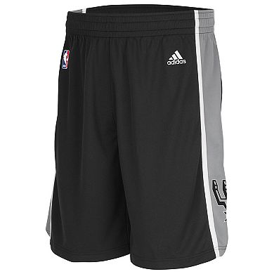 Youth San Antonio Spurs adidas Black Swingman Shorts