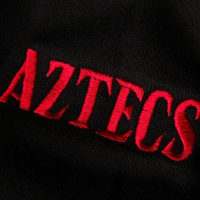 Women's Stadium Athletic Black San Diego State Aztecs Big Logo Pullover Hoodie