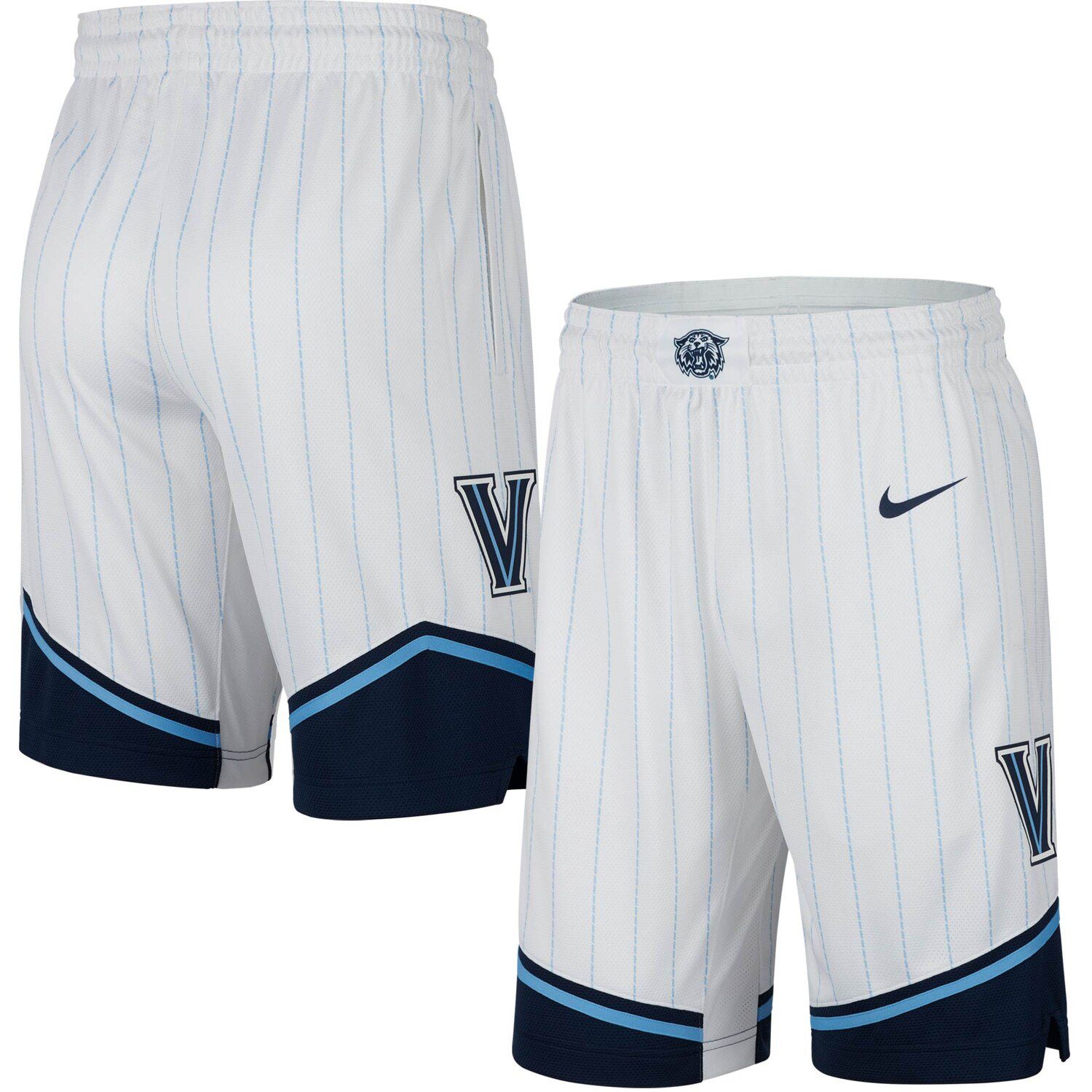 white nike basketball shorts
