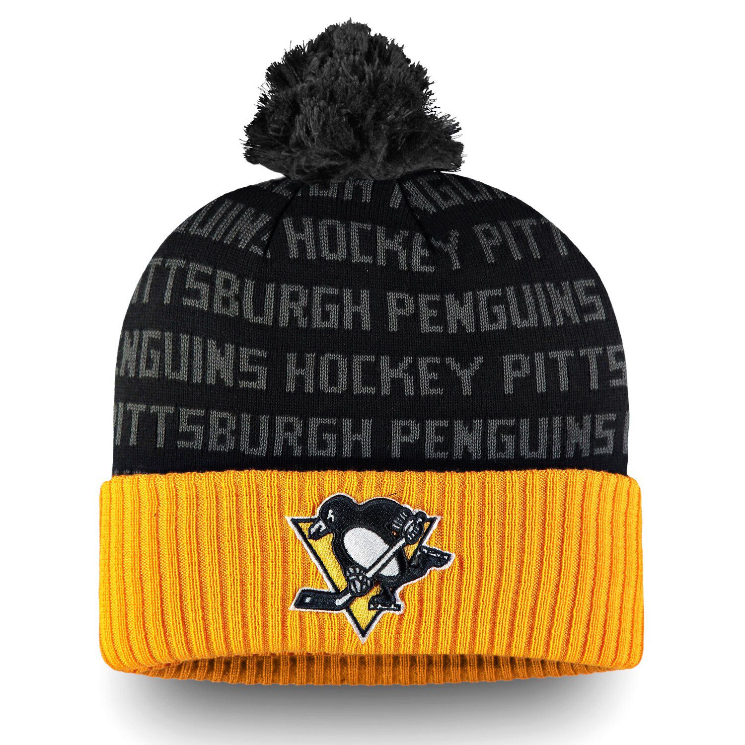 pittsburgh penguins knit hat