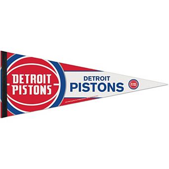 WinCraft Detroit Pistons 12" x 30" Large Logo Premium Pennant