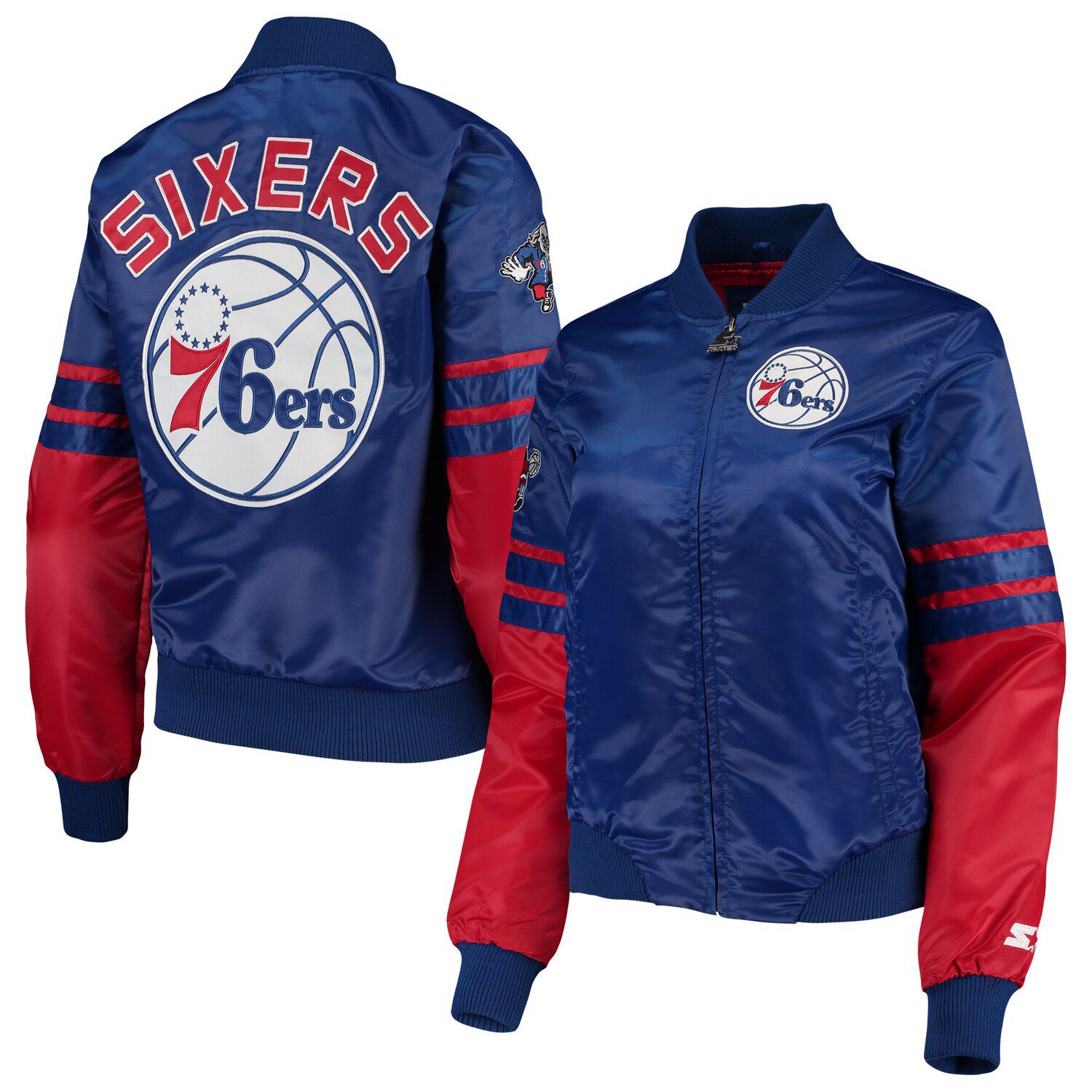 76ers leather jacket