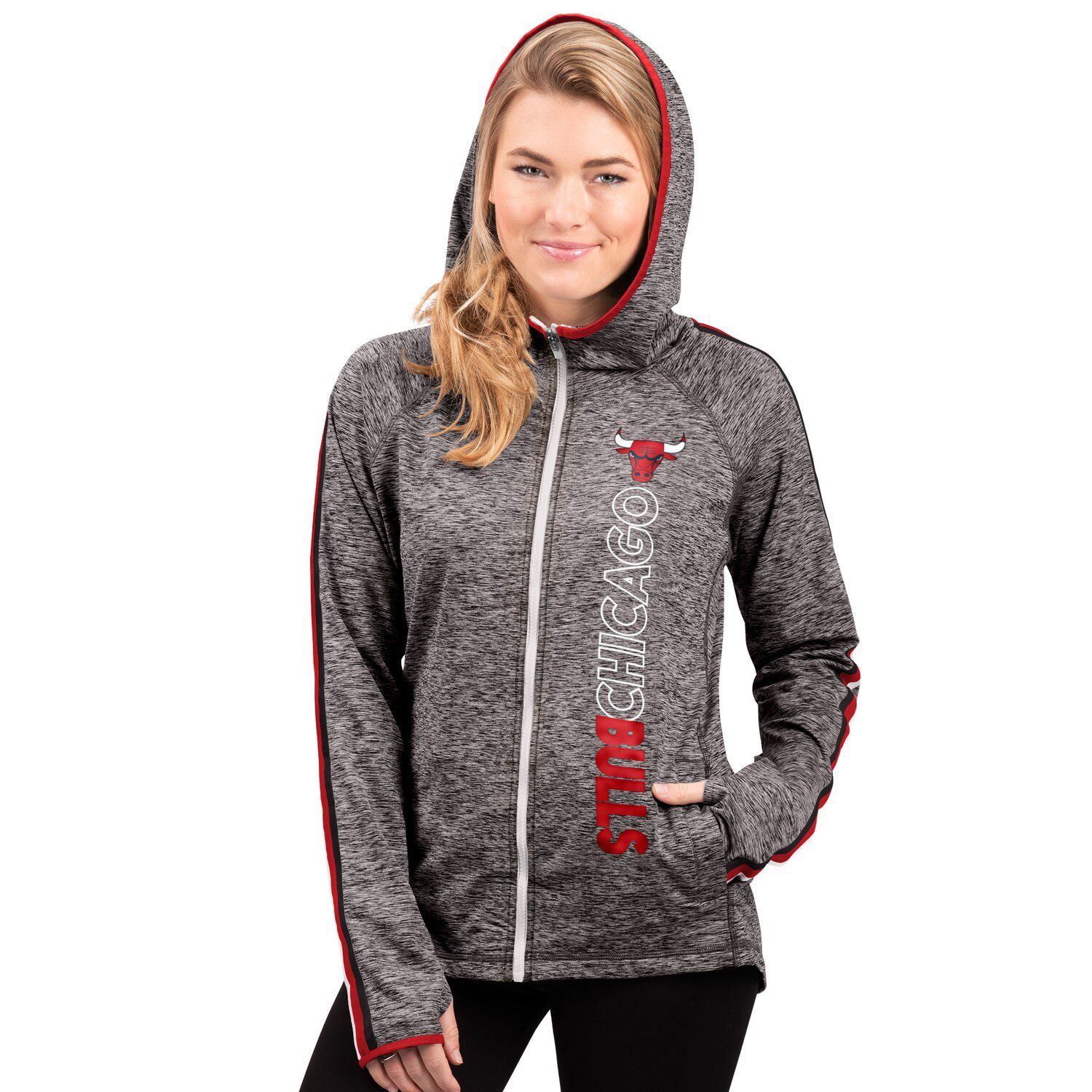 bulls hoodie women's