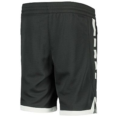 Youth Nike Anthracite Michigan State Spartans Elite Performance Shorts