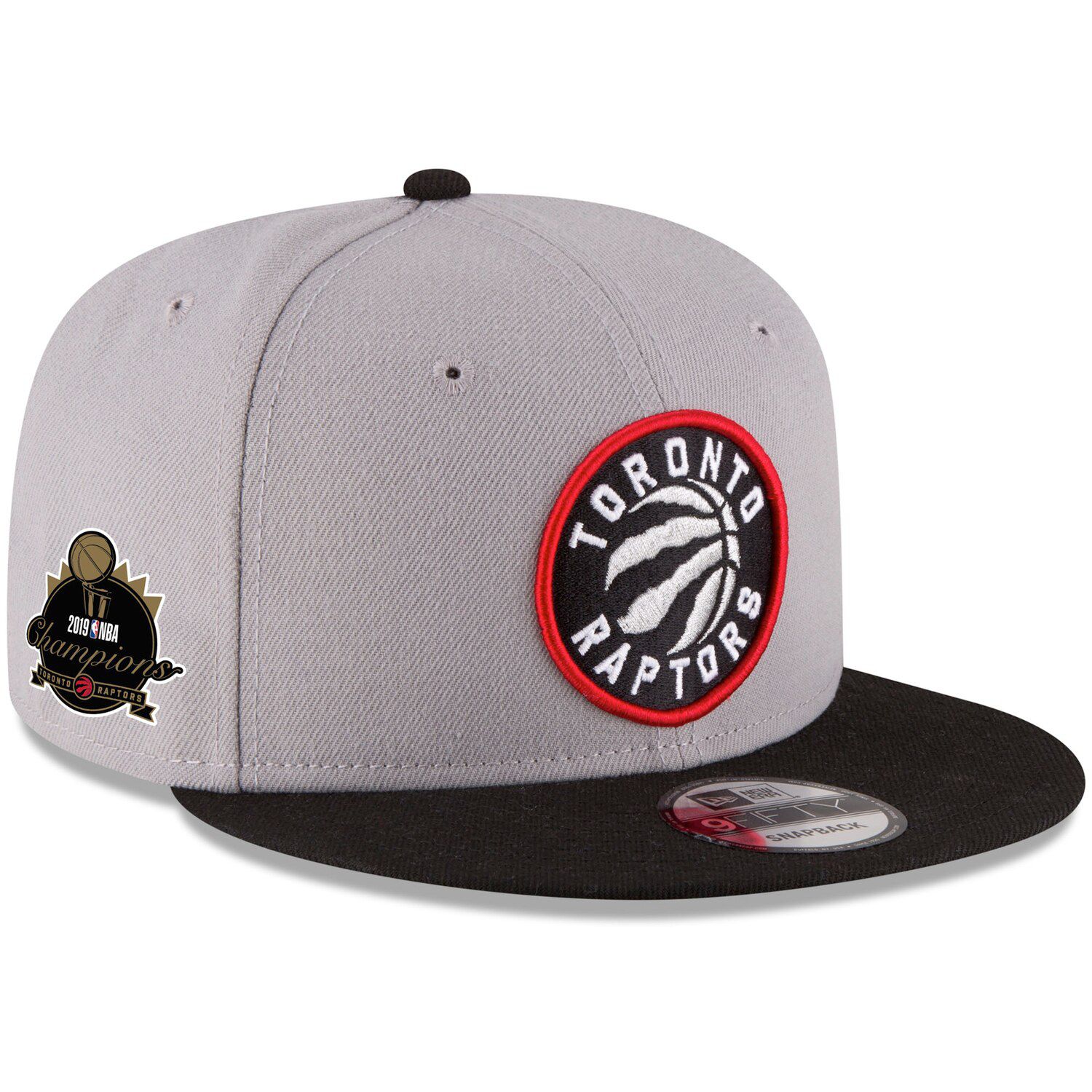 men's toronto raptors new era black 2019 nba finals champions locker room replica 9twenty adjustable hat