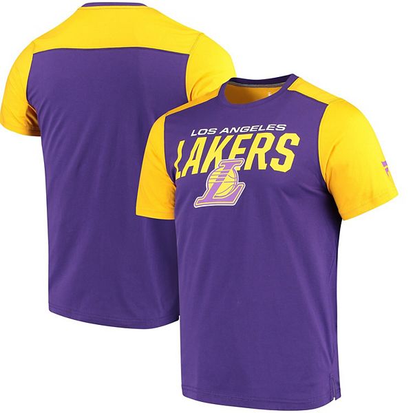 Los Angeles Lakers Fanatics Branded Primary Team Logo T-Shirt - Purple