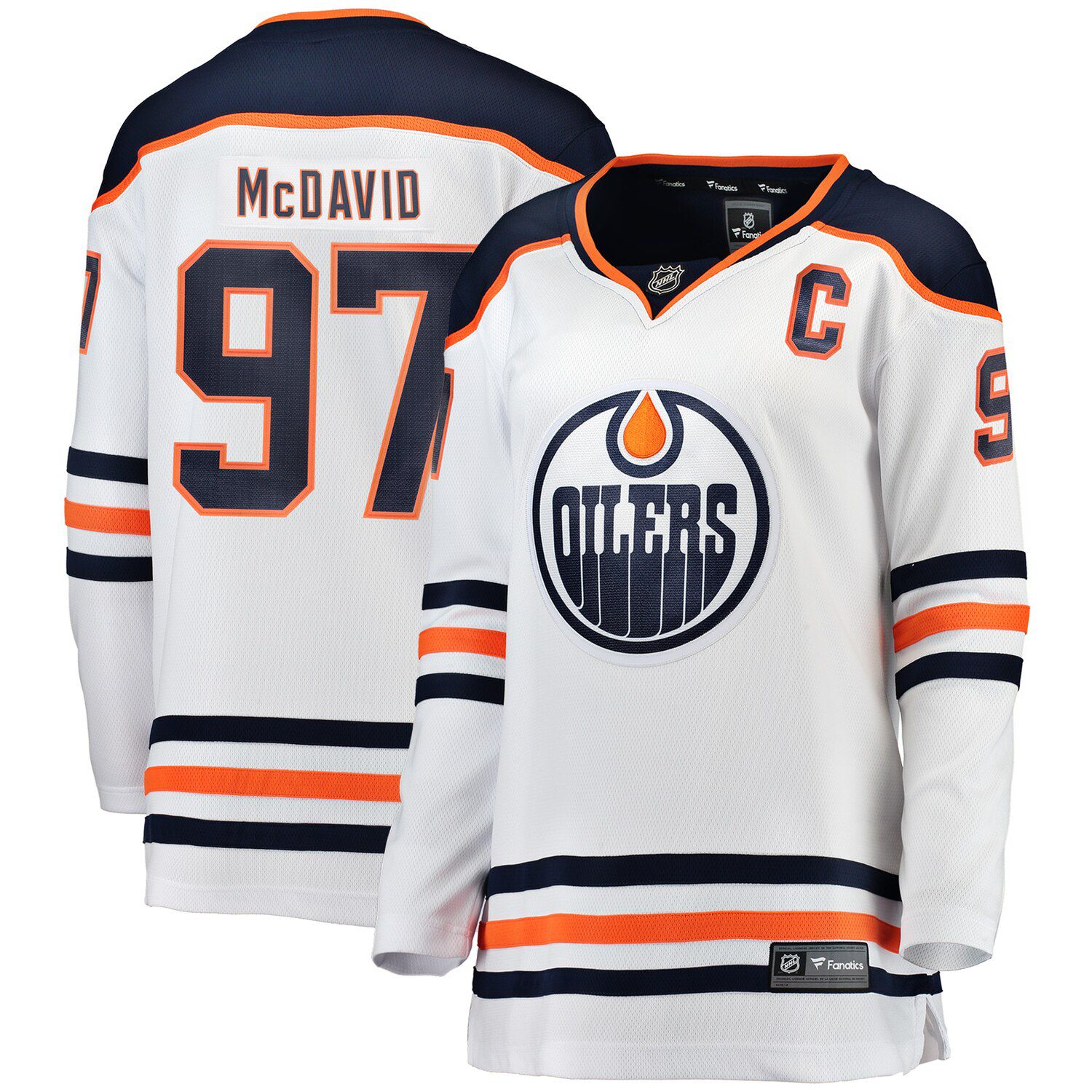 oilers gear jersey