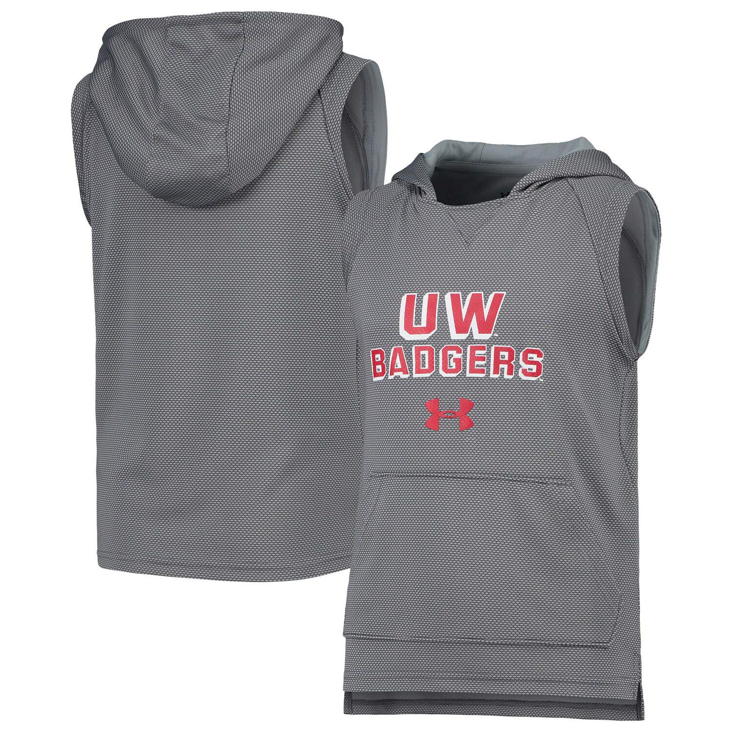 youth under armour sleeveless shirt