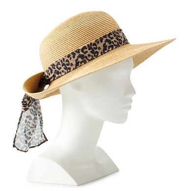 Women's Sonoma Goods For Life® Scarf Back Floppy Brim Hat