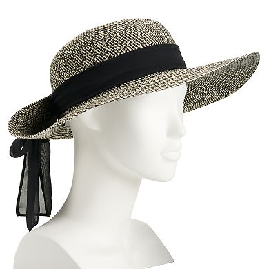 Women's Sonoma Goods For Life® Scarf Back Floppy Brim Hat