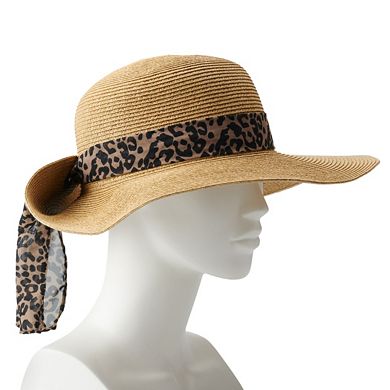 Women's Sonoma Goods For Life® Scarf Back Floppy Brim Hat