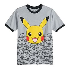 Boys Graphic T Shirts Kids Pokemon Tops Tees Tops Clothing Kohl S - boys pokemon pikachu graphic t shirt roblox